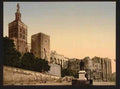 Vintage Popes Castle Avignon Provence A4 Photo Print