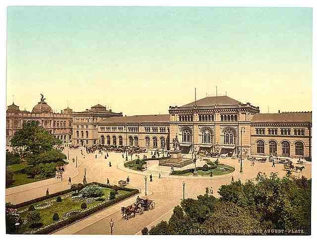 Vintage Post Office Hanover A4 Photo Print