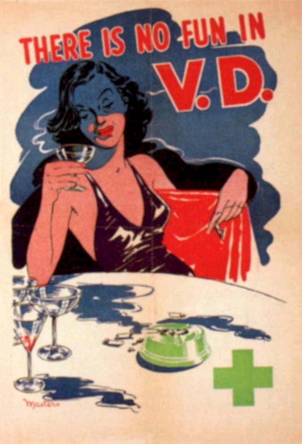 Vintage Poster Vd 1940s Vintage Retro Advert Poster
