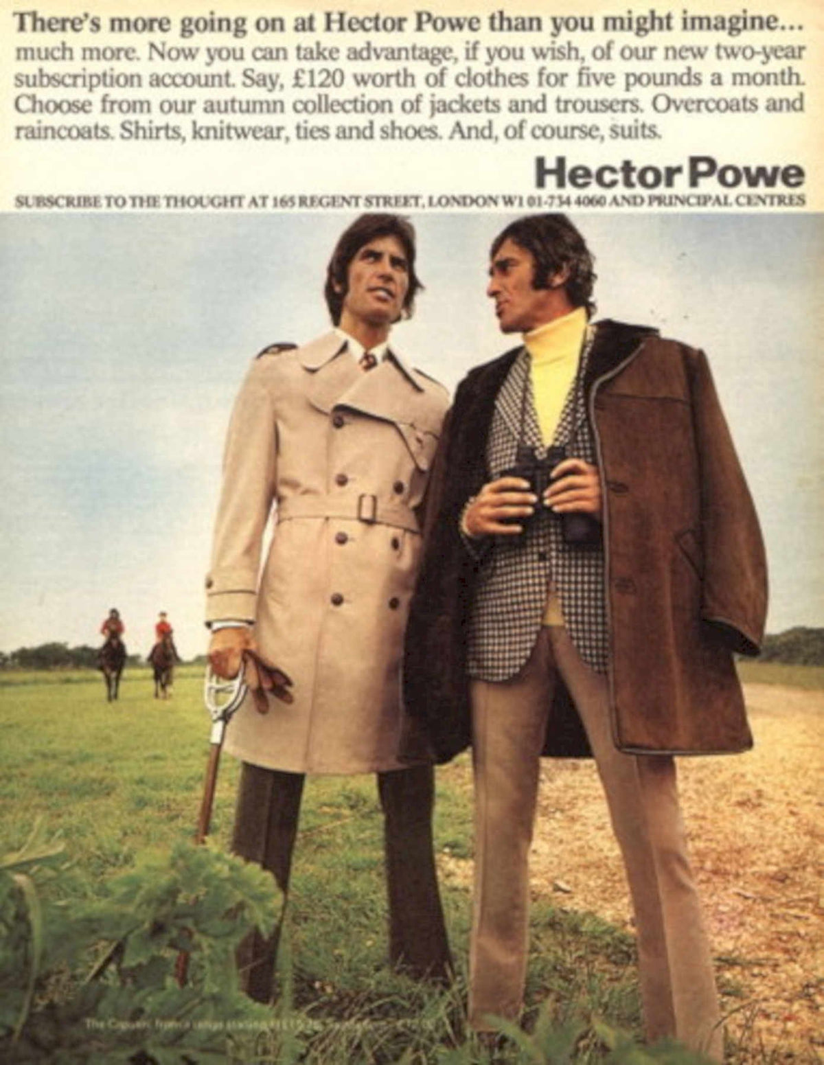 Vintage Powes Autumn 1 1970s Vintage Retro Advert