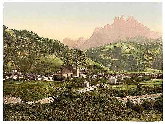 Vintage Primiero Tyrol A4 Photo Print