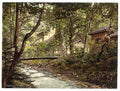 Vintage Promenade Wildbad Black Forest Baden A4 Photo Print