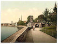 Vintage Promenade Worcester A4 Photo Print