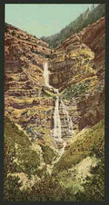 Vintage Provo Falls Utah A4 Photo Print