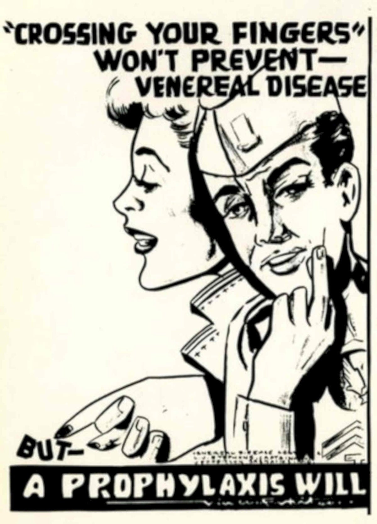 Vintage Public Health 2 1940s Vintage Retro Advert Poster