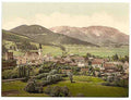 Vintage Puchberg general view Lower Austria A4 Photo Print
