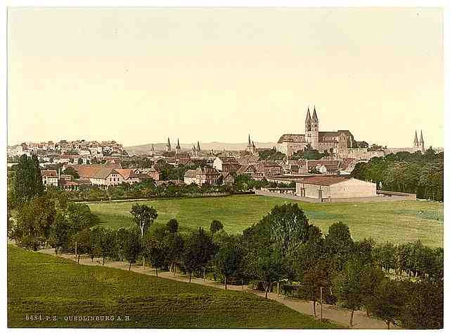 Vintage Quedlinburg Hartz A4 Photo Print