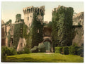 Vintage Raglan Castle I England A4 Photo Print