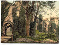 Vintage Raglan Castle II A4 Photo Print