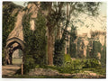 Vintage Raglan Castle Ii England A4 Photo Print
