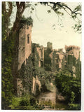 Vintage Raglan Castle Iii England A4 Photo Print