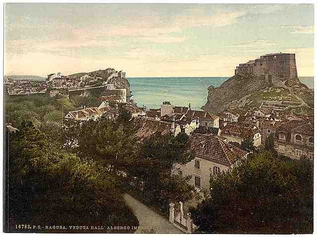 Vintage Ragusa Dalmatia A4 Photo Print