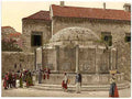 Vintage Ragusa Onofrio Fountain Dalmatia A4 Photo Print