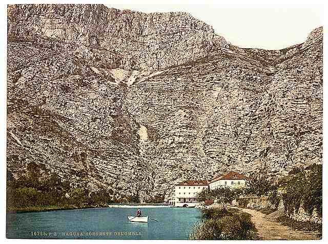 Vintage Ragusa source of the Ombla Dalmatia A4 Photo Print