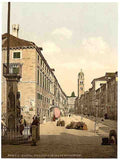 Vintage Ragusa the Franciscan Church Dalmatia A4 Photo Print