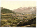 Vintage Railway Payerbach with the Raxalpe Styria A4 Photo Print