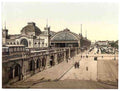 Vintage Railway buildings Altstadt Dreseden Saxony A4 Photo Print