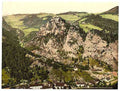Vintage Railway ruins of Klamm Castle Styria A4 Photo Print