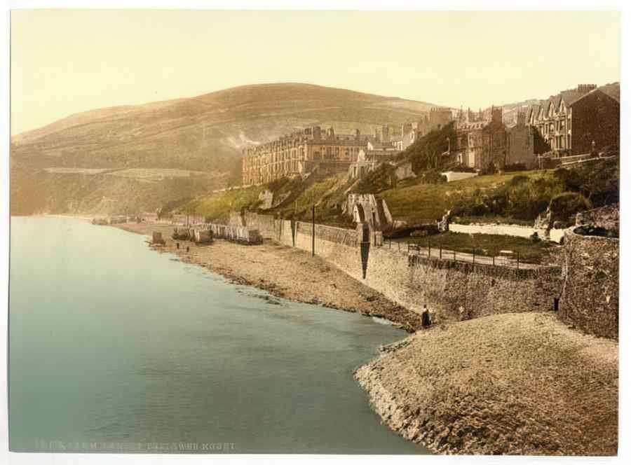 Vintage Ramsey Ballower Mount Isle Of Man England A4 Photo Print