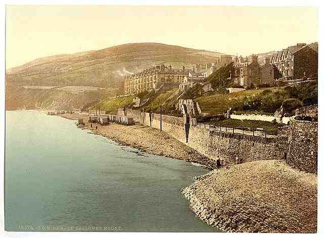 Vintage Ramsey Ballower Mount Isle of Man A4 Photo Print