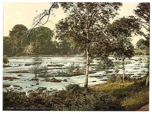 Vintage Rapids on the Shannon County Limerick A4 Photo Print