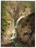 Vintage Ravenna Gorge Black Forest Baden A4 Photo Print
