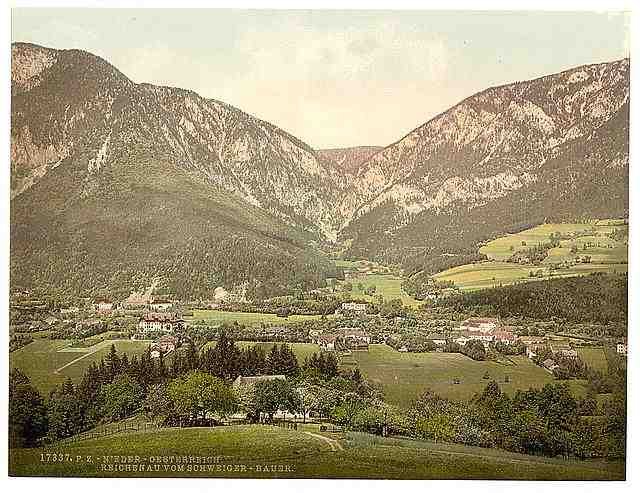 Vintage Reichenau Lower Austria A4 Photo Print