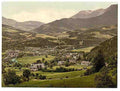 Vintage Reichenau general view Lower Austria A4 Photo Print