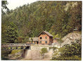 Vintage Reichenau road house Lower Austria A4 Photo Print
