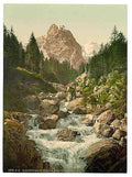 Vintage Reichenbach Bernese Oberland A4 Photo Print