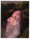 Vintage Reichenbach II the Upper Falls Bernese Oberland A4 Photo Print