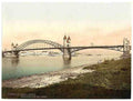 Vintage Rhine Bridge Bonn the Rhine A4 Photo Print