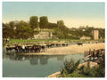 Vintage Rhuddlan Castle Rhyl Wales A4 Photo Print