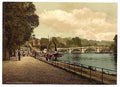 Vintage Richmond the bridge London and suburbs A4 Photo Print