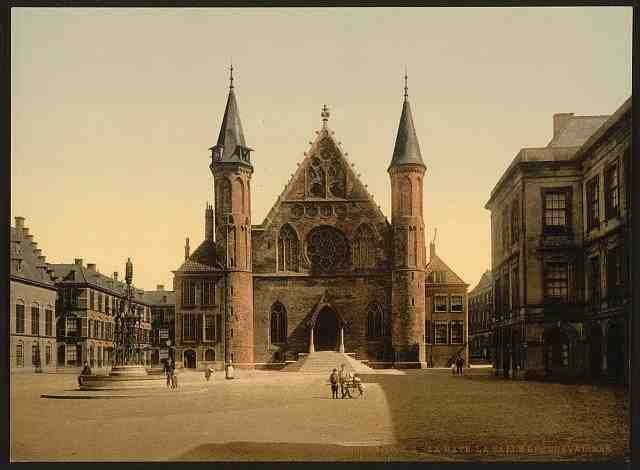 Vintage Ridderzaal the Knights Hall Hague A4 Photo Print