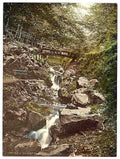 Vintage Riefenbachsfall Harzburg Hartz A4 Photo Print