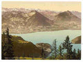 Vintage Rigi Scheidegg Rigi A4 Photo Print