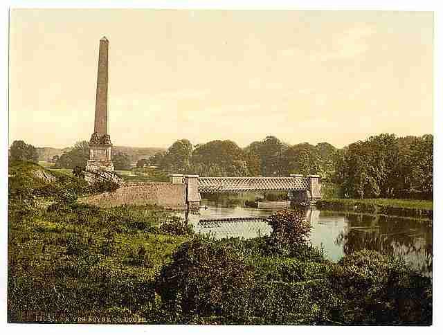 Vintage River Boyne County Louth A4 Photo Print