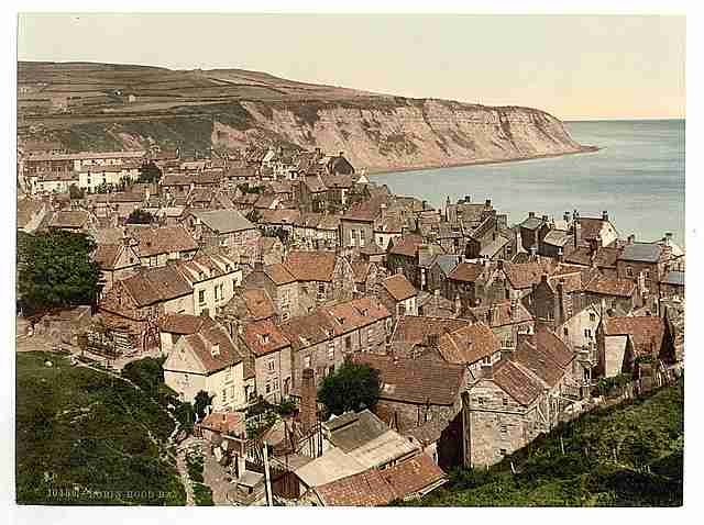 Vintage Robin Hood Bay Channel Islands A4 Photo Print