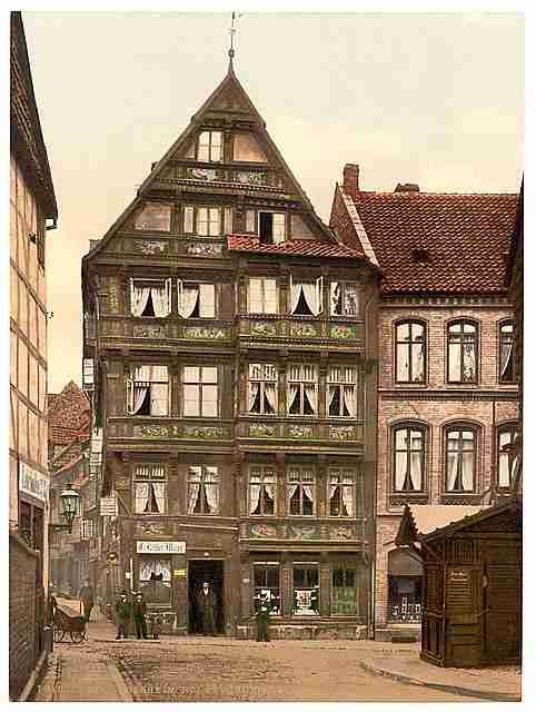 Vintage Rolands Hospital Hildesheim Hanover A4 Photo Print