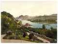 Vintage Rolandseck and Siebengebirge the Rhine A4 Photo Print
