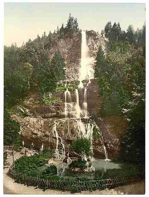 Vintage Romkerfalls Hartz A4 Photo Print