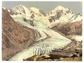 Vintage Roseg Glacier and Alp Ota Grisons A4 Photo Print