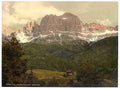 Vintage Rosengarten Group Tyrol A4 Photo Print
