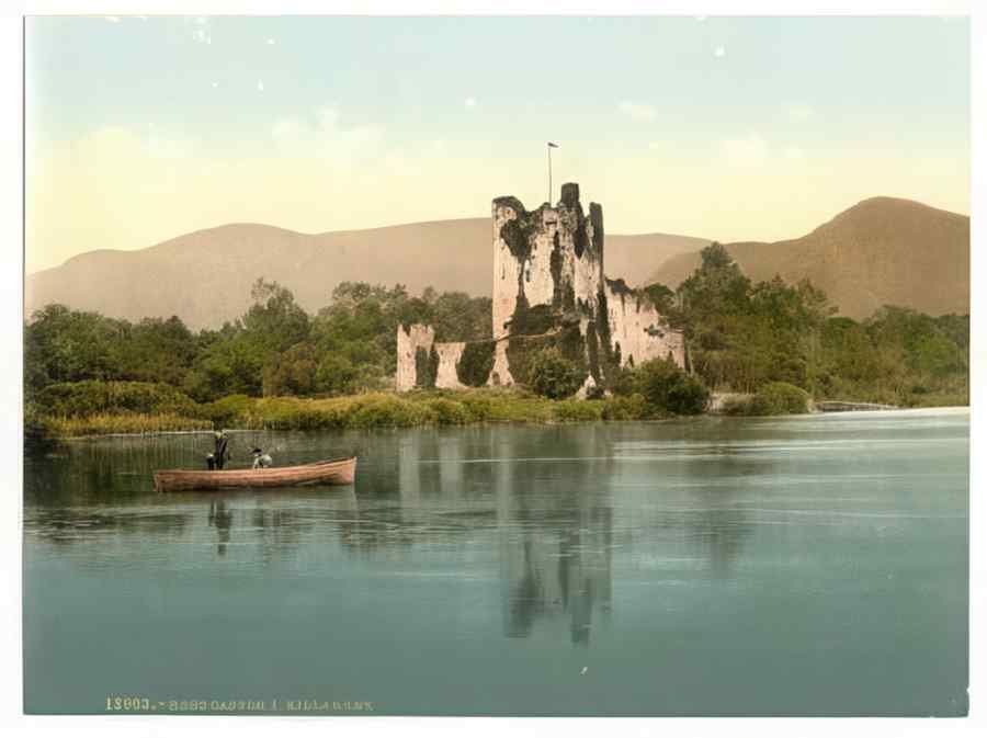 Vintage Ross Castle I Killarney County Kerry Ireland A4 Photo Print