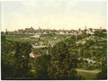 Vintage Rothenburg general view Bavaria A4 Photo Print