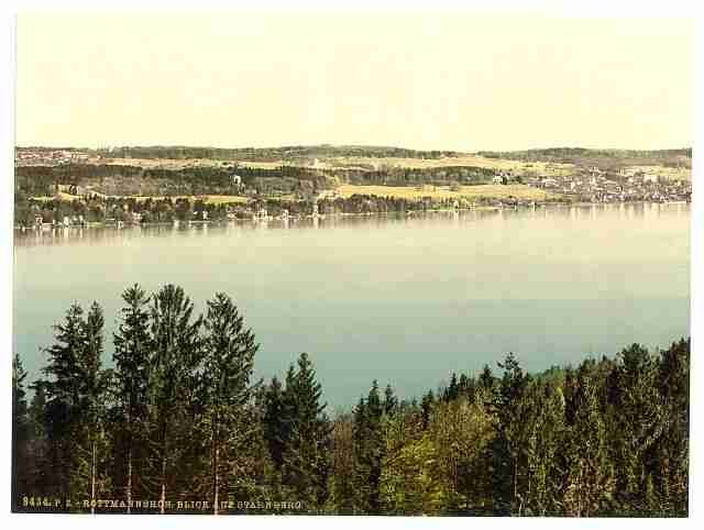 Vintage Rottmanshohe Upper Bavaria A4 Photo Print