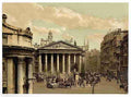 Vintage Royal Exchange London A4 Photo Print