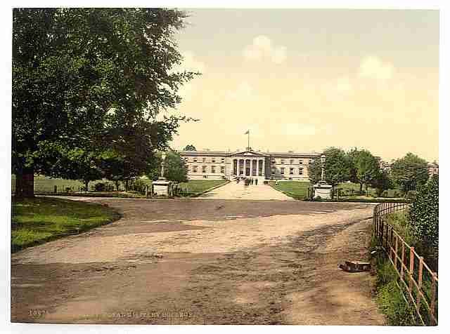 Vintage Royal Military College I Sandhurst Camberley A4 Photo Print