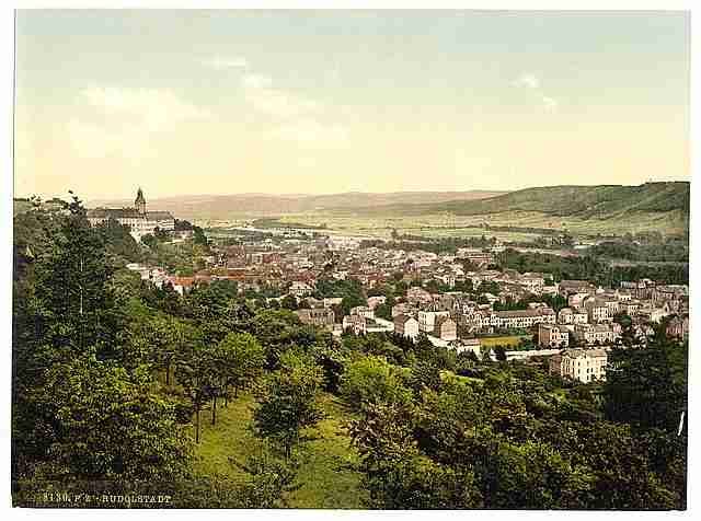Vintage Rudolstadt II Thuringia A4 Photo Print